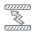 Partial discharge coupler icon